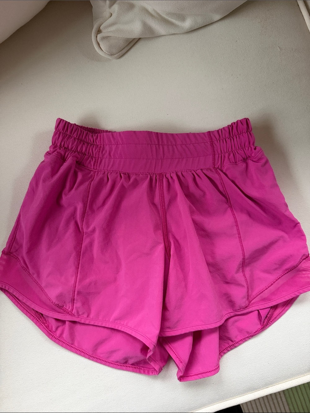 lululemon athletica pink shorts